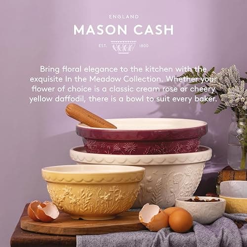 Mason Cash In The Meadow 6 oz Stoneware Prep Bowls | Set of 4 thumbnail 9