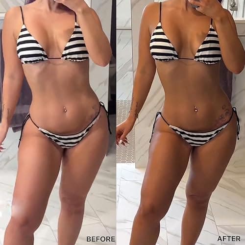 Beauty by Earth Self Tanner - USA Made with Natural & Organic Ingredients, Moisturizing Self Tanning Lotion with Aloe Vera & Coconut for a Natural Glow, Streak-Free Fake Tan, Medium to Dark - 7.5 Fl Oz (Pack of 1) - Medium to Dark thumbnail 2