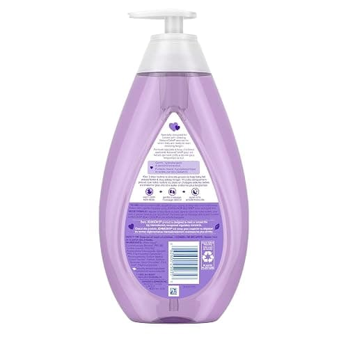 Johnson's Baby Bedtime Bath Wash, Baby Wash and Cleanser, Tear-Free Moisture Wash with Soothing Natural Calm Aroma Large, 800ml - 800 ml (Pack of 1) thumbnail 5