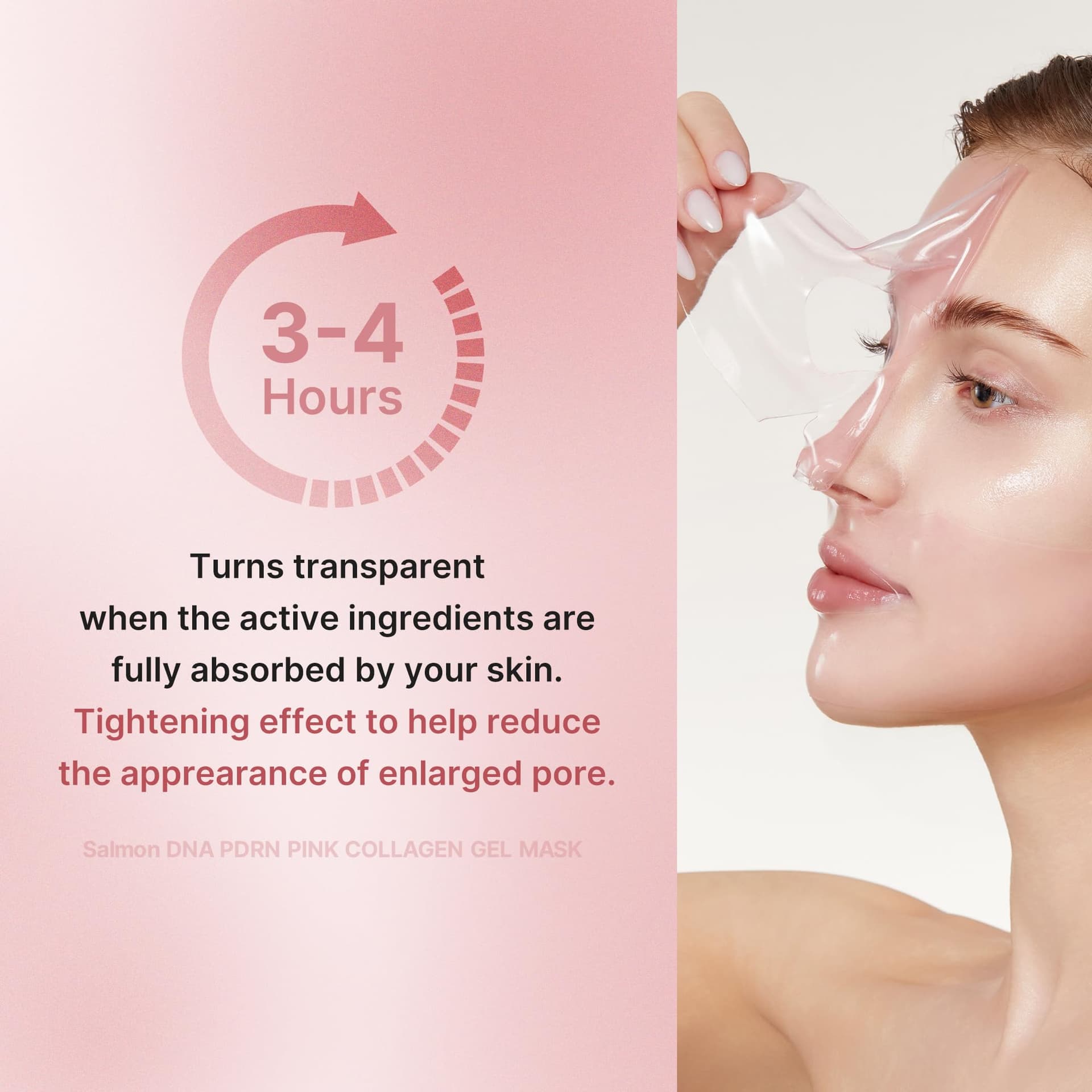 PDRN PINK COLLAGEN GEL MASK (4EA) thumbnail 3