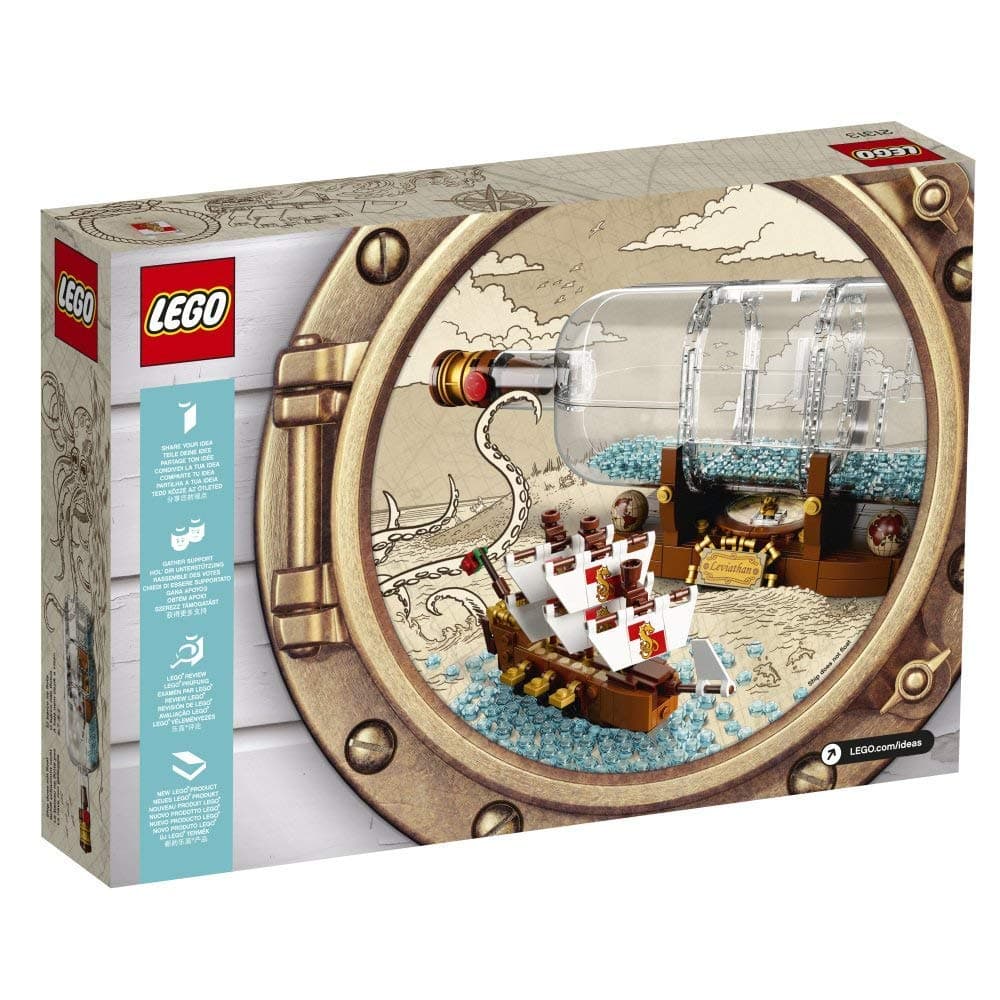 LEGO Ideas Navio na Garrafa 21313 (962 Peças) thumbnail 6