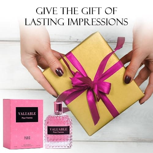 A CENTER 4PCS Perfume Set for Women - Floral Fragrance Gift Set with Vanilla,Sweet Fruity, Eau De Parfume| 3.4 Fl Oz Each(Valentine Milano,Valentine Pink,Valuable,Valencia Donna) thumbnail 9