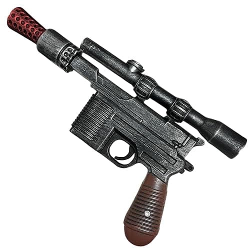 otaku gear 12" Foam Solo Sci-Fi Blaster Prop Replica – Cosplay Costume Accessory, Lightweight Collectible for Display, Halloween, or Conventions - Image 1