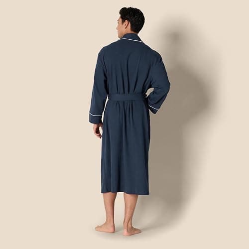 Amazon Essentials Mens Lightweight Waffle Bathrobe (Available in Big & Tall) thumbnail 3