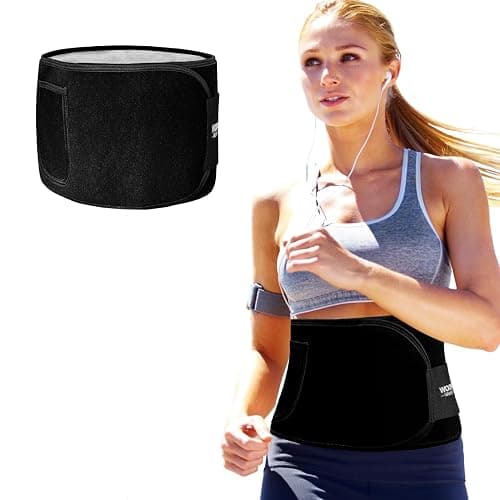 woowruier Waist Trainer for Women & Men, Sweat Band for Stomach Weight Loss, Sweat Belt for Women Lower Belly Fat - Image 1