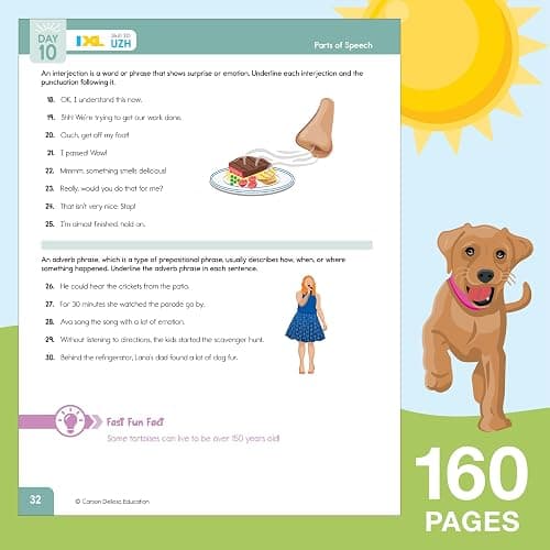 Summer Bridge Activities 5th to 6th Grade Workbooks All Subjects, Middle School Books With Math, Language Arts, Reading Comprehension, Science, Social Studies, Fitness, Flash Cards, and More thumbnail 4