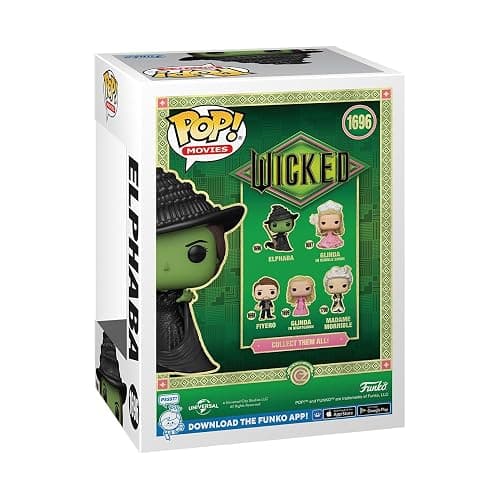 Funko POP Movies: Elphaba - Wicked - Collectable Vinyl Figure - Gift Idea - Official Merchandise - for Kids & Adults - Movies Fans - Model Figure for Collectors and Display thumbnail 3