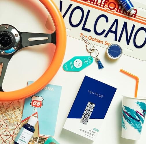 Capri Blue Volcano Fragranced Car Diffuser with Refills - Volcano Car Air Freshener Diffuser - Includes Tropical Fruit Scented Refills thumbnail 5