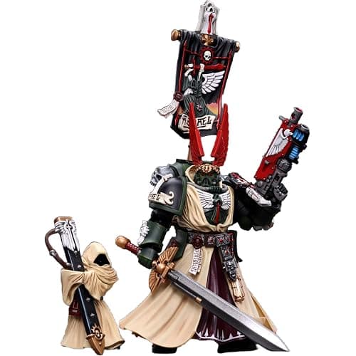JOYTOY Warhammer 40K 1/18 Action Figures Dark Angels Supreme Grand Master Azrael Collectible Model Birthday Gifts Collectible Artifacts - Image 1