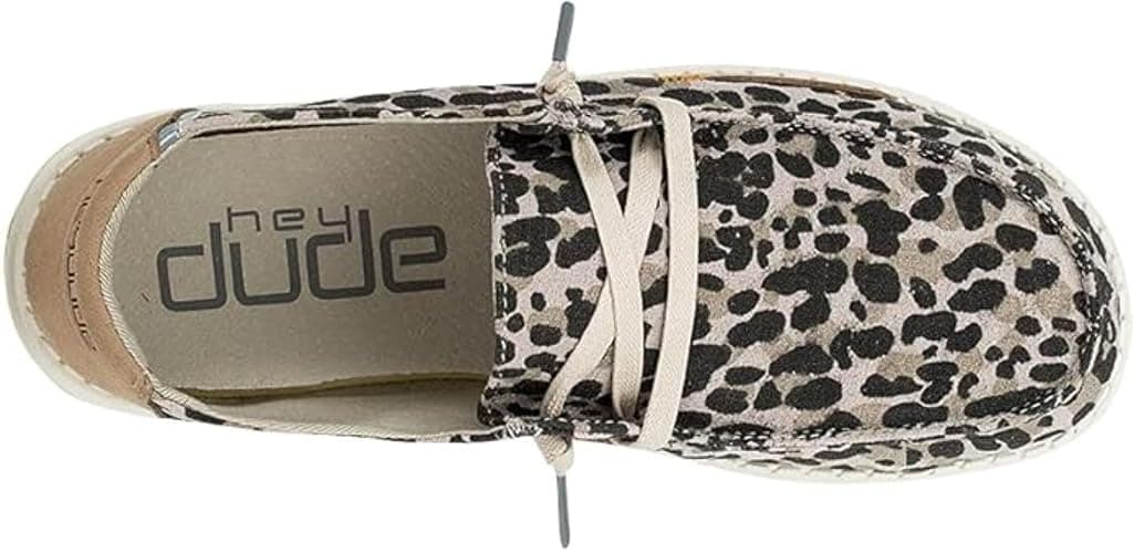 Hey Dude Women's Wendy Linen | Women’s Shoes | Women’s Lace Up Loafers | Comfortable & Light-Weight thumbnail 5
