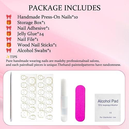 10 Pcs Handmade Press on Nails Short Curved Unique Stiletto Eagle Claw Acrylic Fake Nail with Dragon Claw Design Thickened Goth Nails Press Ons Full Cover Reusable Glue on Nail for Women（S） thumbnail 9