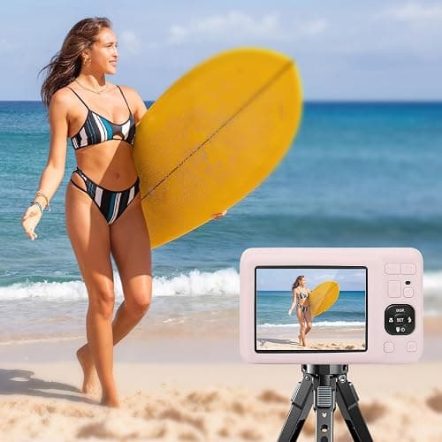 CboZpfa Case for KODAK PIXPRO FZ55 Digital Camera Accessories,Soft Silicone Protective Case,Removable Lens Cover,Slim Fit,with 2Pack Screen Protectors and 1 Wrist Strap thumbnail 2