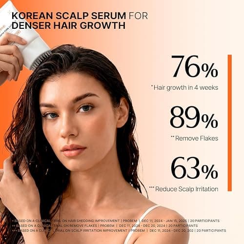 lilyeve GROWTURN Hair Growth Serum with Built-in Brush, Heartleaf-Derived Exosomes to Revitalize, Scalp Massager, Korean Hair Care, 3.38 fl. oz. thumbnail 3
