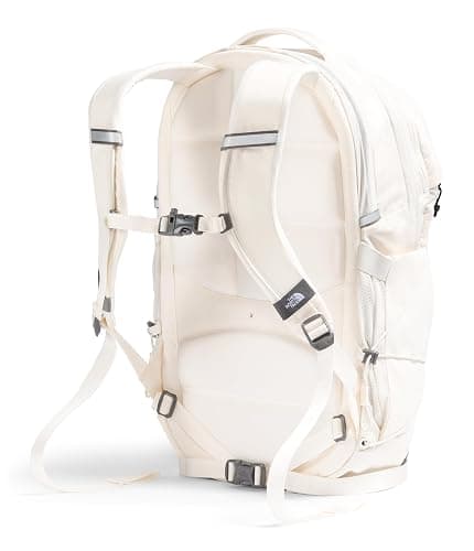 THE NORTH FACE Women's Borealis Commuter Laptop Backpack | Everyday Travel Bag with 16" Laptop Sleeve, Women-Specific Fit, Reflective Details, Gardenia White/TNF Black-NPF, One Size thumbnail 3