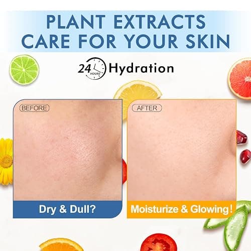 KONEUK 14 Pack Sheet Face Masks Skincare, Hydrating Face Masks Suitable for Dry Skin, Bulk Facial Mask Set for Women Skin Care, Face Mask Gifts Set for Face Spa thumbnail 6
