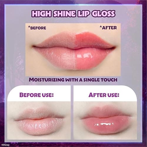 Disney Frozen 12 Piece Plant Based Lip Gloss, Girls Party Favors, First Makeup Set for Girl, Perfect for Parties, Sleepovers, and Birthday Gifts, Elsa and Anna, Ages 3+, by Townley Girl thumbnail 3