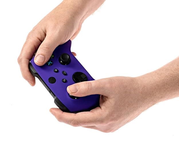 Xbox One Series X S Custom Soft Touch Controller - Soft Touch Feel, Added Grip, Vibrant Purple Color - Compatible with Xbox One, Series X, Series S thumbnail 3