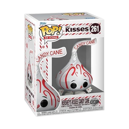 Funko Pop! AD Icons: Hershey's - Hershey's Kisses Candy Cane - Metallic - Collectable Vinyl Figure - Gift Idea - Official Merchandise - Toys for Kids & Adults - Ad Icons Fans - Image 1