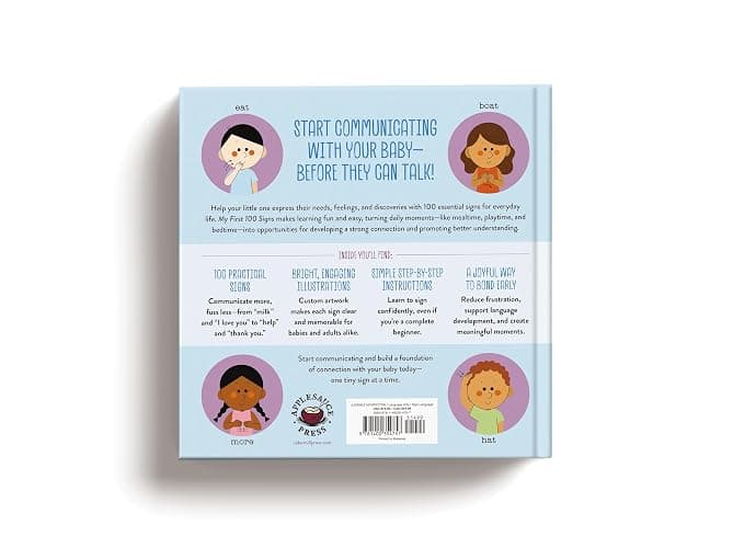 My First 100 Signs: Baby Sign Language Book: Tiny Signs for Everyday Moments thumbnail 2