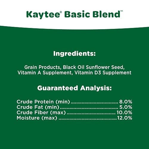 Kaytee Wild Bird Basic Seed, 10 lb - 10 Pound (Pack of 1) thumbnail 9