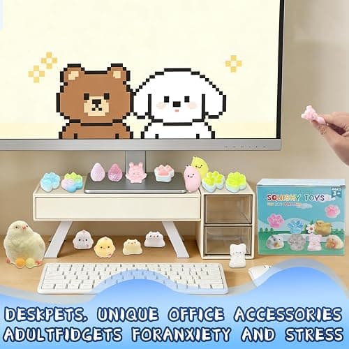 16pcs Squishy Pack,Fidget Toys Kit,Include taba Squishies Party Favors for Kids 4-8 8-12 Treasure Box Toys for Classroom Birthday Xmas Gifts Goodie Bag Stocking Stuffers for Teens (16pcs) thumbnail 5