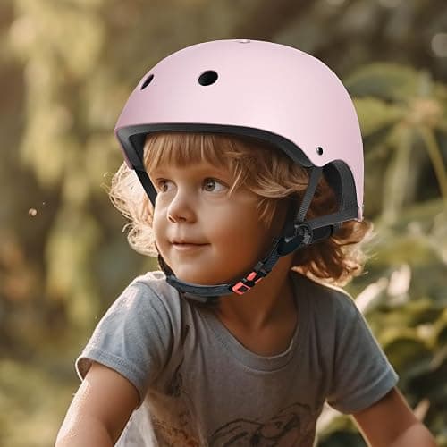 67i Kids Bike Helmet Toddler Helmets for Ages 3-8 Years Old Girls Boys Kid Adjustable Skateboard Bicycle Helmets Multi-Sport Ventilation Skateboarding Cycling Scooter Roller Skate Helmet thumbnail 7