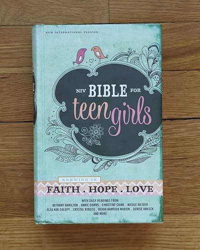 NIV, Bible for Teen Girls, Hardcover: Growing in Faith, Hope, and Love – The Perfect Christian Faith Gift for Your Teenage Girl, Age 13-18 thumbnail 6