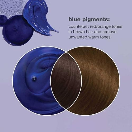 milk_shake Cold Brunette Blue Shampoo for Brunettes with Special Blue Pigments for Light Brown or Dark Blonde Hair SLES and Paraben Free - 10.1 Fl Oz (300 ml) thumbnail 4