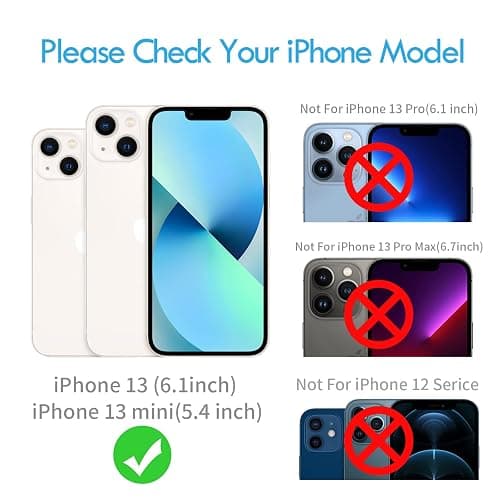 Xfilm Bling Diamond Individual Camera Lens Protector for iPhone 13 / iPhone 13 Mini, HD Clear Tempered Glass Camera Lens Screen Protection Cover, Case Friendly, Scratch Proof (Silver) thumbnail 2