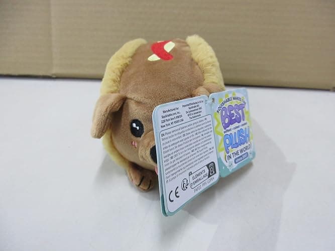 Squishable / Snugglemi Snackers Dachshund Hot Dog 5'' Plush thumbnail 7