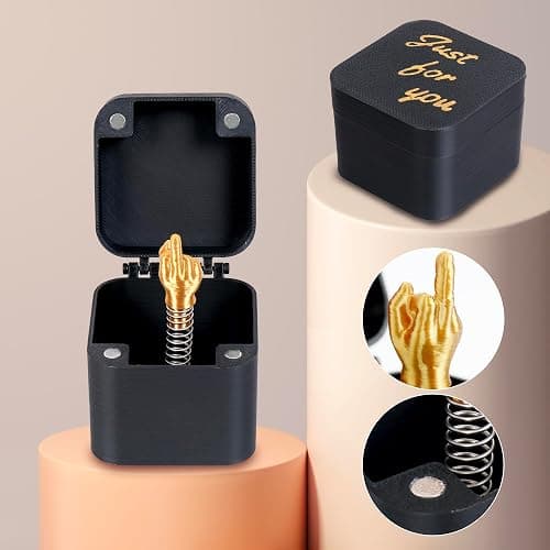 JEANUE Funny Gag Birthday Gifts for Men,White Elephant Gifts for Adults,Prank Box Random Cool Stuff for Brother,Mens Christmas Weird Quirky Gift for Coworkers thumbnail 5