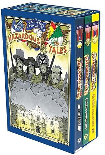 Nathan Hale's Hazardous Tales Second 3-Book Box Set: A Graphic Novel Collection - Image 1