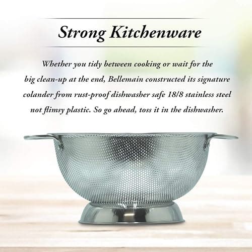 Ella - Bellemain 3 Qt Metal Colander thumbnail 3