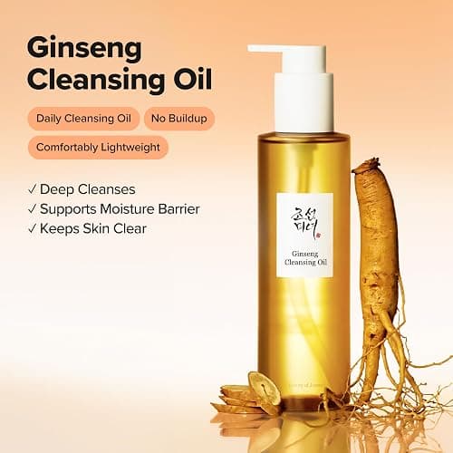Beauty of Joseon Ginseng Cleansing Oil Waterproof Makeup Remover for Sensitive, Congested-Prone Facial Skin. Korean Skin Care for Men and Women, 210ml, 7.1 fl.oz thumbnail 2