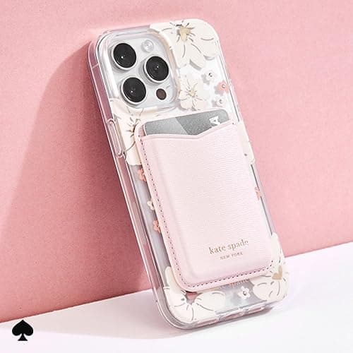 kate spade new york Magnetic Wallet/Card Holder - Compatible with MagSafe Phones and Cases - Pale Dogwood thumbnail 7