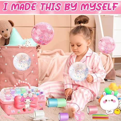 Nano Tape Bubble Kit for Kids, Squishy Toys Maker Making Kit, Birthday Gifts Toys for 4 5 6 7 8 9 10 11 12 Year Old Girls Girl, Kids Toys for Girls 4-6 6-8 7-8 8-10 10-12 thumbnail 6