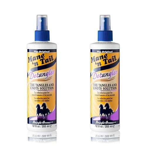 Mane 'n Tail Mane 'n tail detangler 2 pack, Apple Blossom, 24 Fl Ounce - Image 1