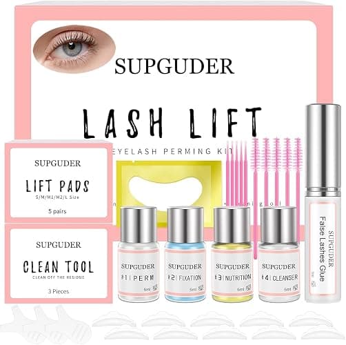 2026 Lash Lift kit Eyelash perm kit,SUPGUDER Professional Eyelash Curling Lash Extension Set,Lash Lifting Tools Suitable for Salon thumbnail 7