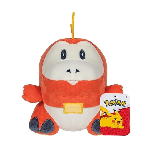 Pokémon Paldea First Partner Plush 3 Pack - 8-Inch Pokémon Plush of Fuecoco, Quaxly, and Sprigatito thumbnail 7