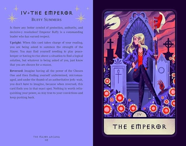 Buffy the Vampire Slayer Tarot Deck and Guidebook thumbnail 11