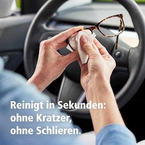 ZEISS Brillen-Reinigungstücher mit Alkohol 30 Stück zur schonenden & gründlichen Reinigung Ihrer Brillengläser - jedes Tuch einzeln verpackt - ideal für unterwegs oder auf Reisen thumbnail 6