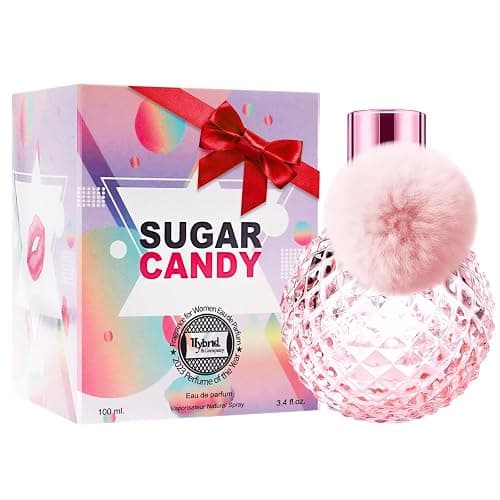 Hybrid & Company Sugar Candy Eau De Parfum Natural Spray Fresh Floral Scent, 3.4 Fl Oz - Image 1