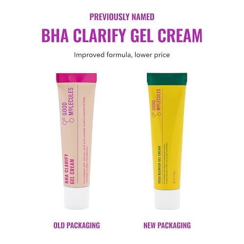 Good Molecules Yuzu Blemish Gel Cream - Lightweight Gel Moisturizer with Salicylic Acid, BHA and Natural Extracts to Target Acne, Even Skin Tone, and Texture - Skin Care for Face thumbnail 6