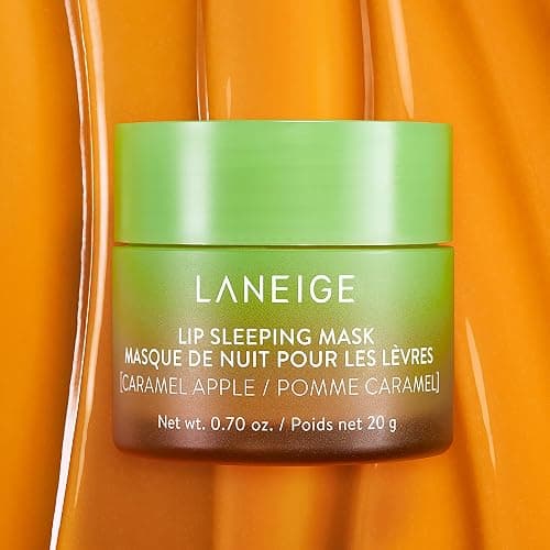 LANEIGE Lip Sleeping Mask Caramel Apple: Nourish, Hydrate, Vitamin C, Murumuru & Shea Butter, Antioxidants, Flaky, Dry Lips thumbnail 4