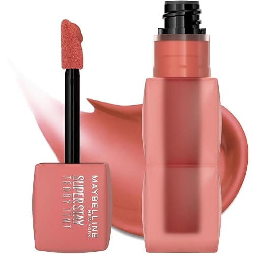 MAYBELLINE Super Stay Teddy Lip Tint, Long Lasting Matte Lipstick For Up To 12HR Wear, Skinnydip, 1 Count thumbnail 8