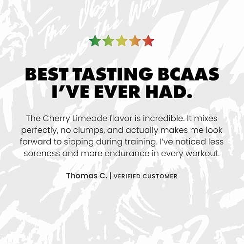 Gains in Bulk BCAA Powder, Pre Workout Plant Based Branch Chain Amino Acids, Gluten Free, Vegan Supplement with Keratin for Endurance & Strength During & Post Workout, Cherry Limeade, 30 Servings thumbnail 8