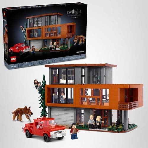 LEGO Ideas Twilight The Cullen House - Collectible Set for Adults 18+ - DIY Fantasy Craft for Book Lovers - Edward, Bella, Jacob + 4 More Minifigures - Gift Idea for Fans of the Movies - 21354 thumbnail 8