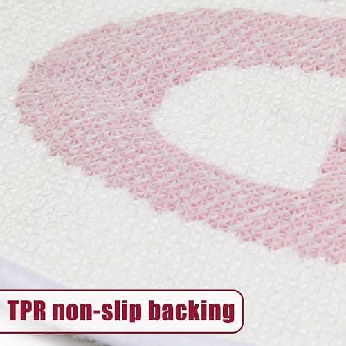 MSTOFFY You Look Good Bath Mat Pink Cute Bathroom Rugs for Girls Microfiber Funny Shower Preppy Bathroom Decor Non-Slip Washable Mat (Pink) thumbnail 7