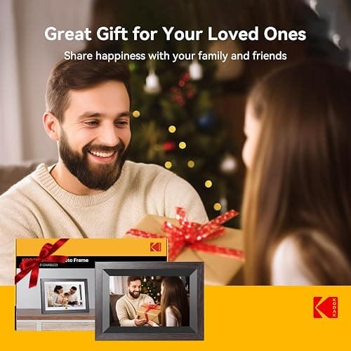 KODAK 10.1 Inch WiFi Digital Picture Frame with 32GB Storage, Electronic Smart Digital Photo Frame 1280x800 IPS Touch Screen, Auto-Rotate, Share Moments Instantly Gifts for Women Mothers Day Christmas thumbnail 8
