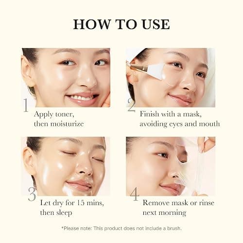 medicube Kojic Acid Turmeric Overnight Wrapping Peel Off Mask – Brightens & Defends Against Skin Stress for a Clear, Glowing Complexion, Korean Skincare, 2.53 fl. oz. thumbnail 7